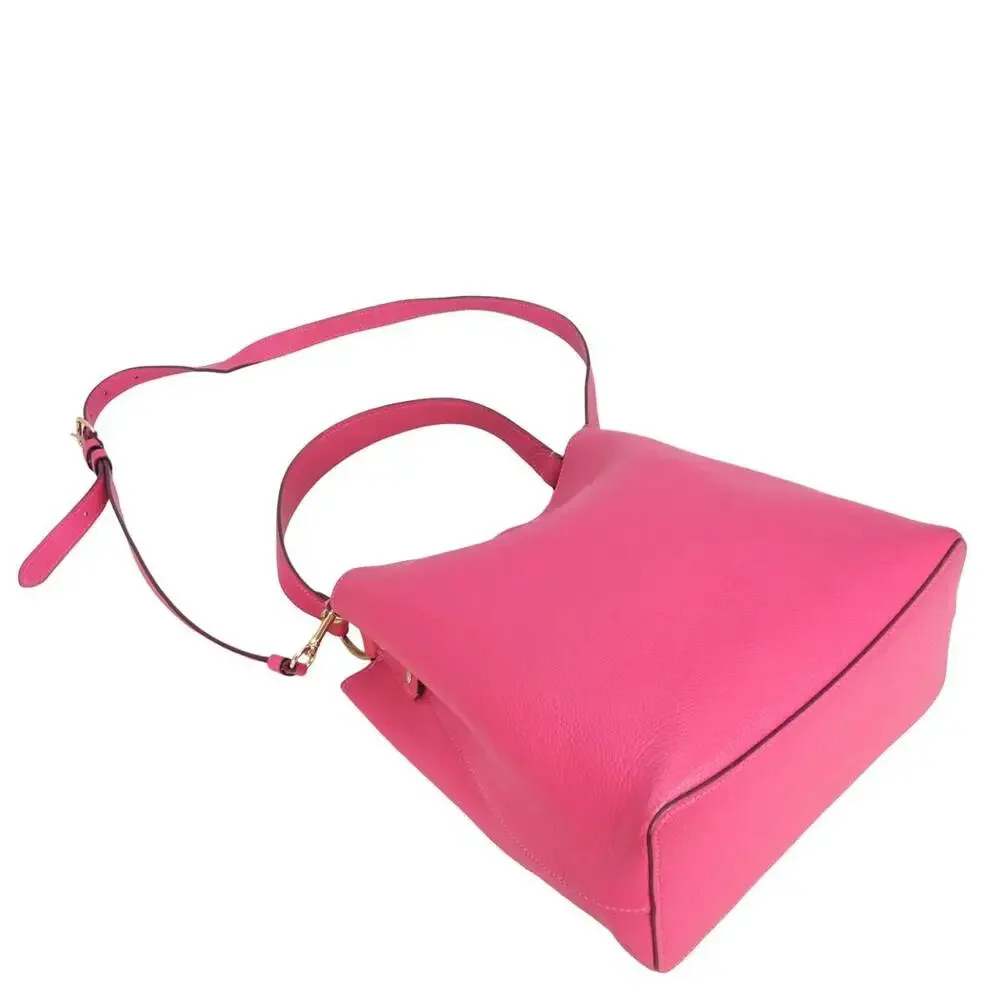 Dark Pink Strawberry Coach Bucket bag - Picture 11 of 13